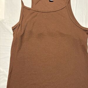 Victoria's Secret Brown Ribbed Tank